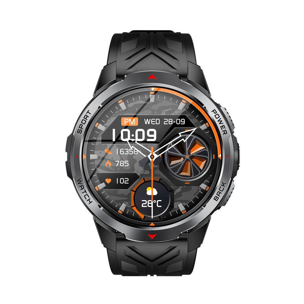 Smart Watch Bluetooth Calling Flashlight Heart Rate Blood Oxygen Pedometer Outdoor — image 3