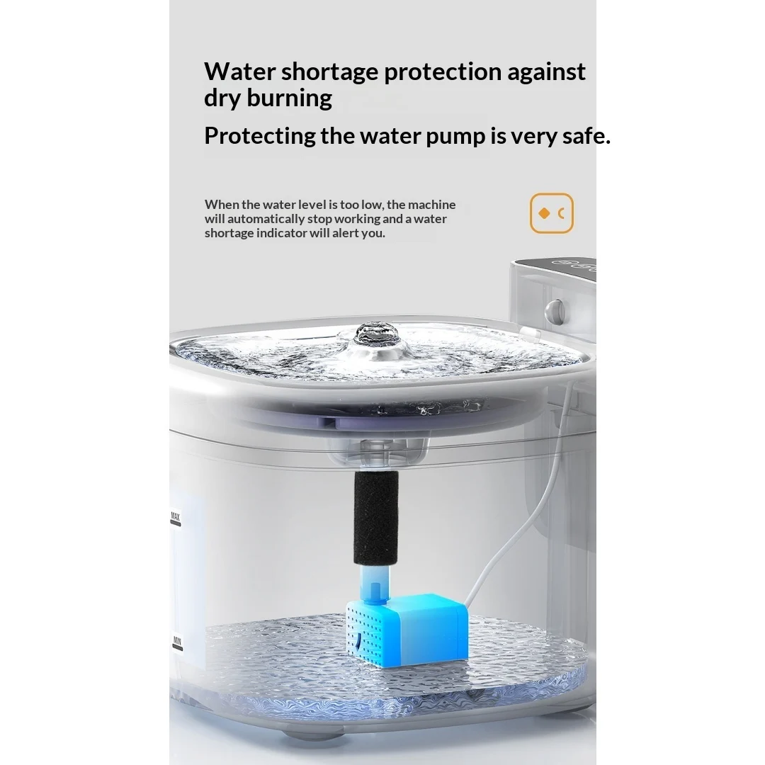 Smart Wireless Circulating Filtered Pet Water Fountain — image 2