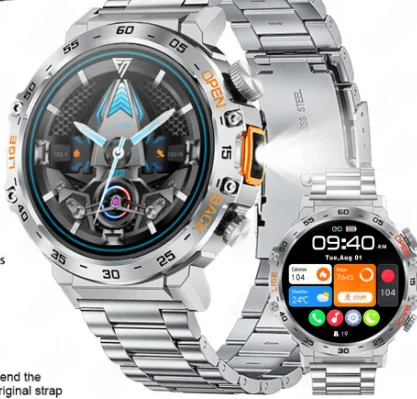 Smartwatch With Heart Rate Blood Pressure Bluetooth Calling And Customization — variant image