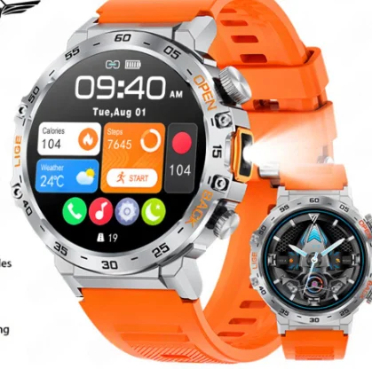 Smartwatch With Heart Rate Blood Pressure Bluetooth Calling And Customization — image 3