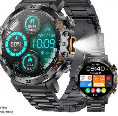 Smartwatch With Heart Rate Blood Pressure Bluetooth Calling And Customization — image 8