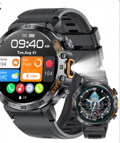 Smartwatch With Heart Rate Blood Pressure Bluetooth Calling And Customization — image 4