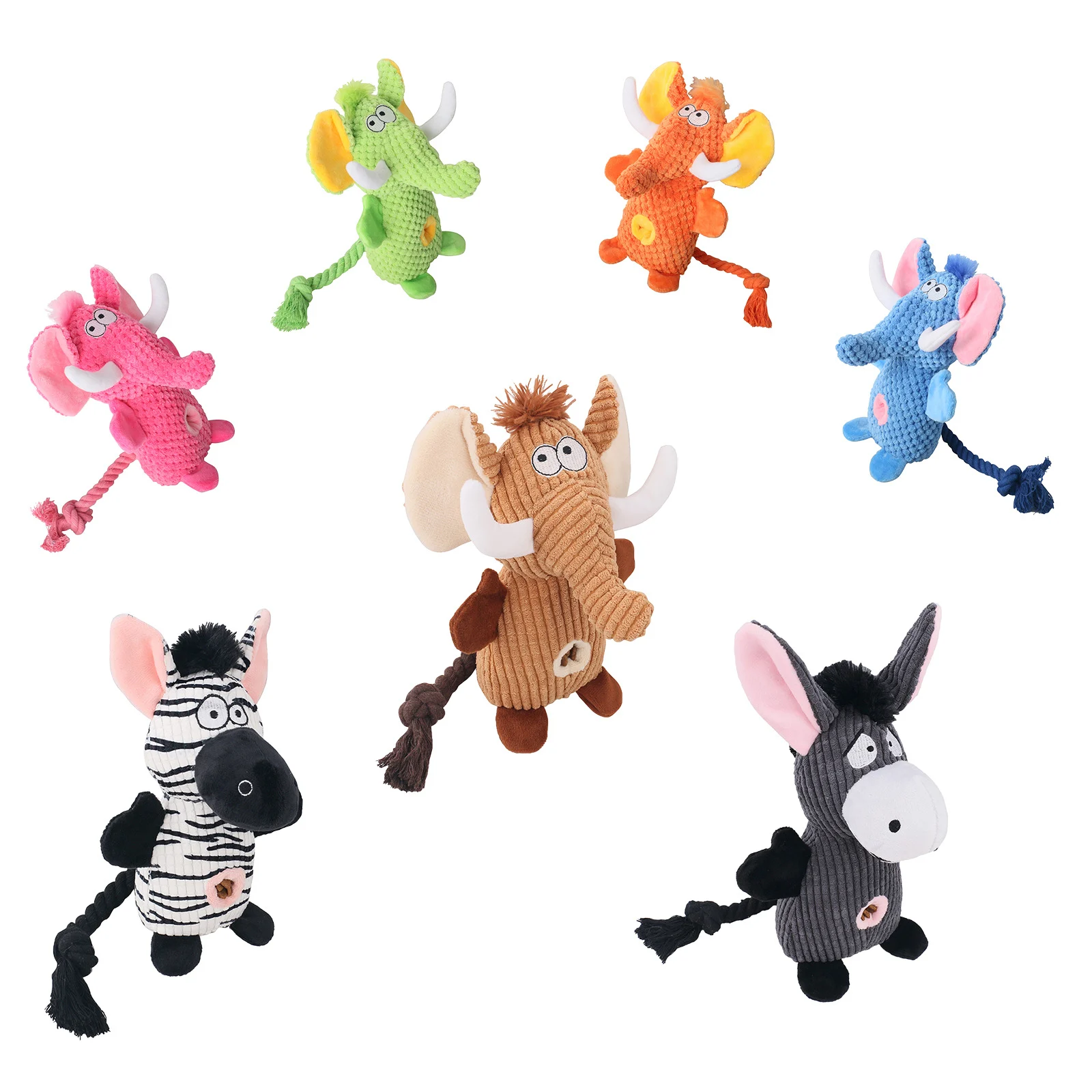 Sniffing Food-hiding Plush Squeaky Toy For Pets And Dogs — image 11