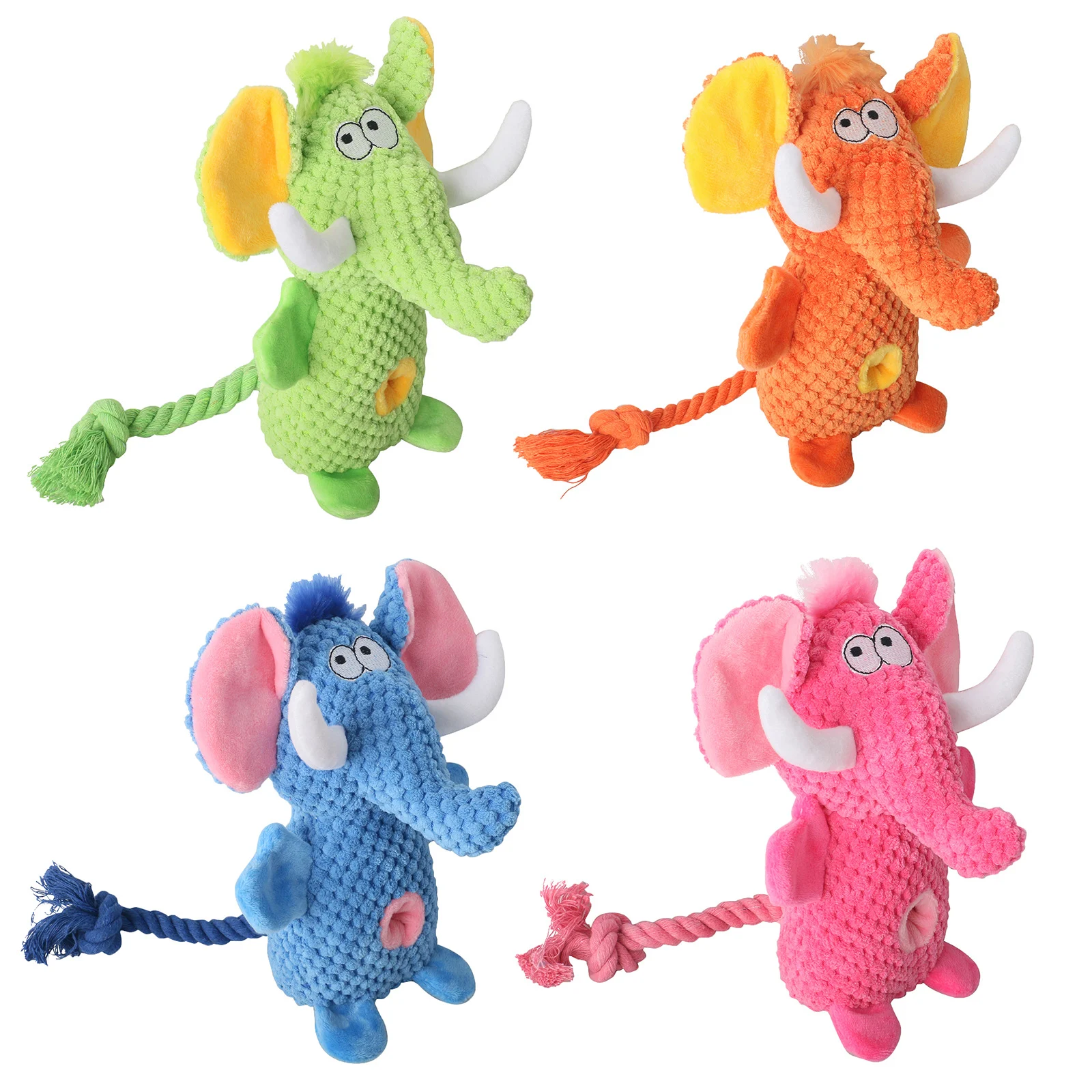 Sniffing Food-hiding Plush Squeaky Toy For Pets And Dogs — image 1