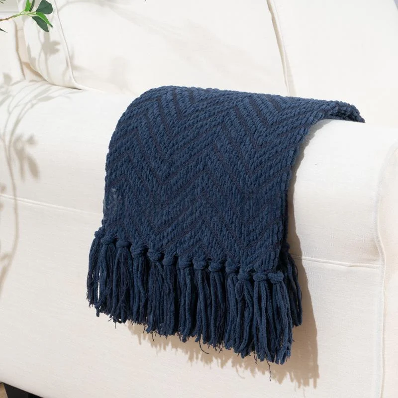 Sofa Tassel Cover Tailstock Towel Knitted Blanket — image 5