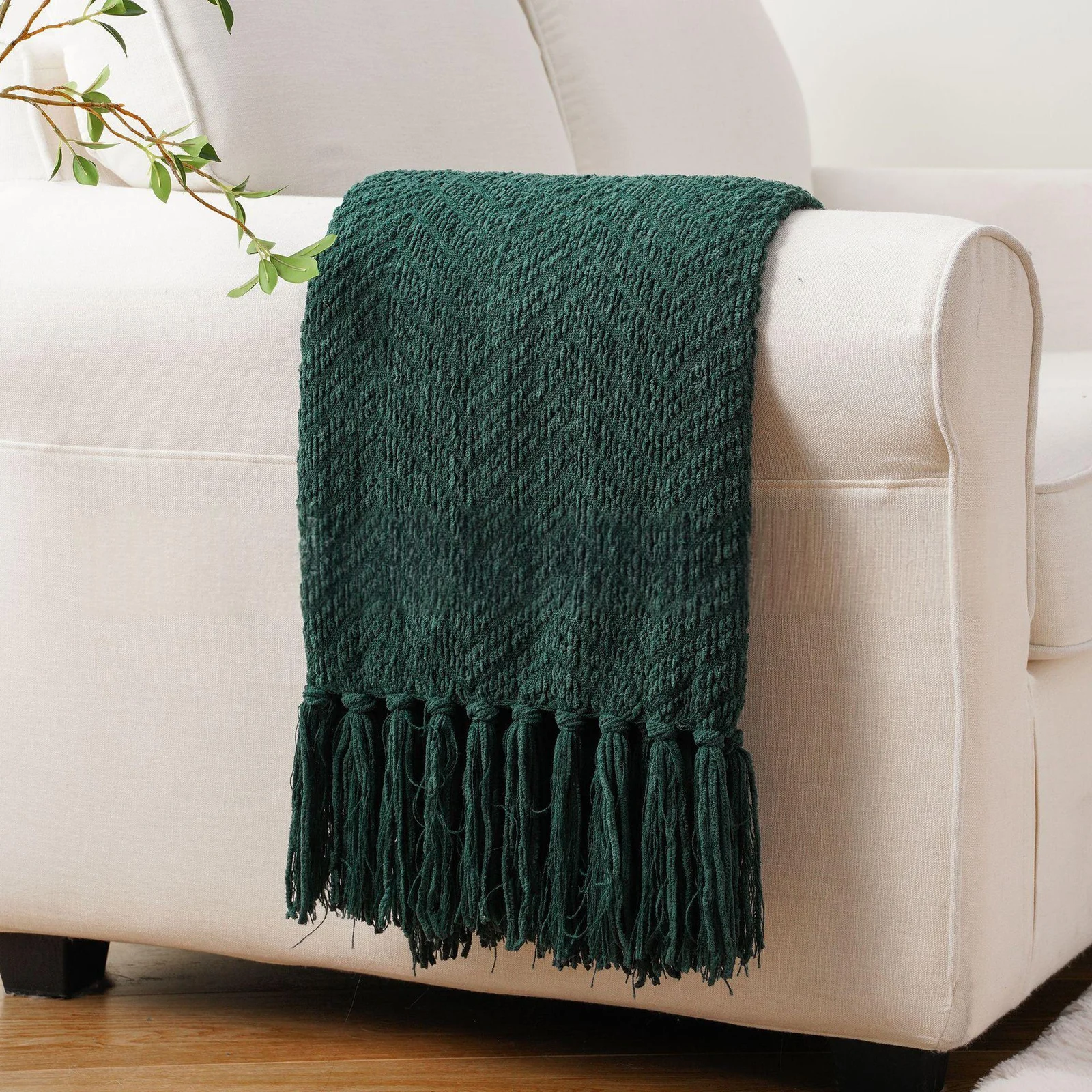 Sofa Tassel Cover Tailstock Towel Knitted Blanket — variant image