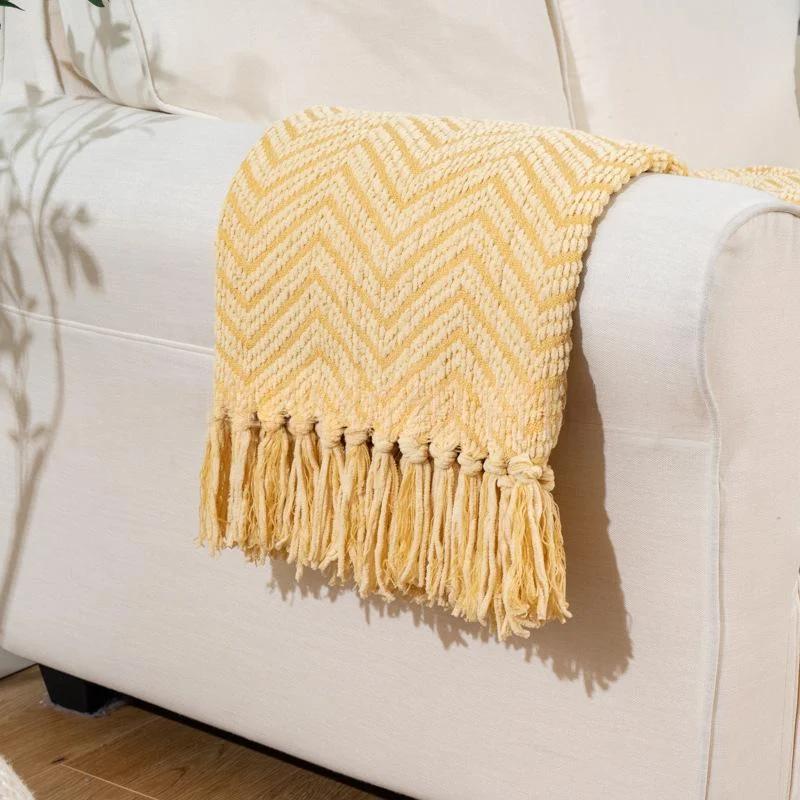 Sofa Tassel Cover Tailstock Towel Knitted Blanket — image 3
