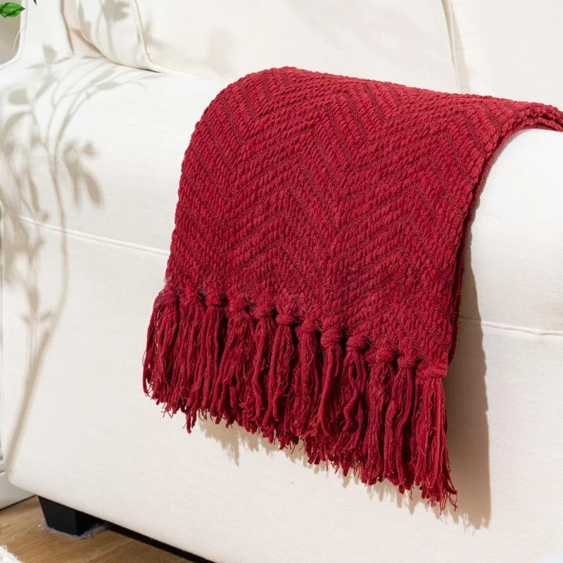 Sofa Tassel Cover Tailstock Towel Knitted Blanket — image 4
