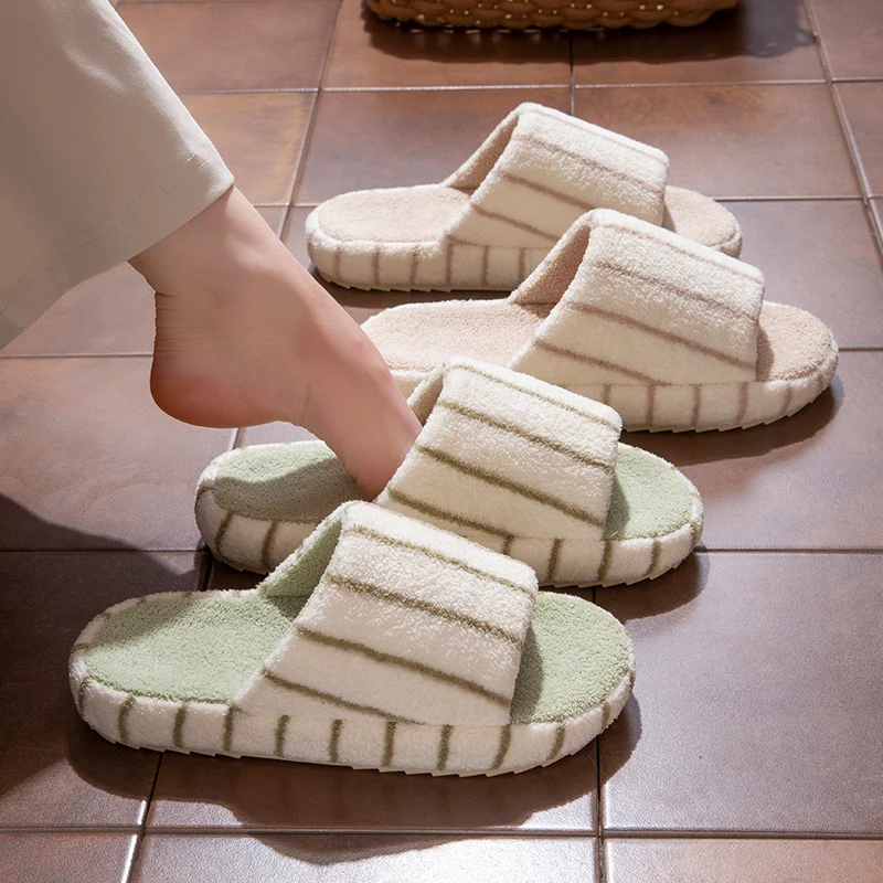 Soft Thick-soled Non-slip Quiet Floor Slippers With A Step-on-clouds Feel — image 6