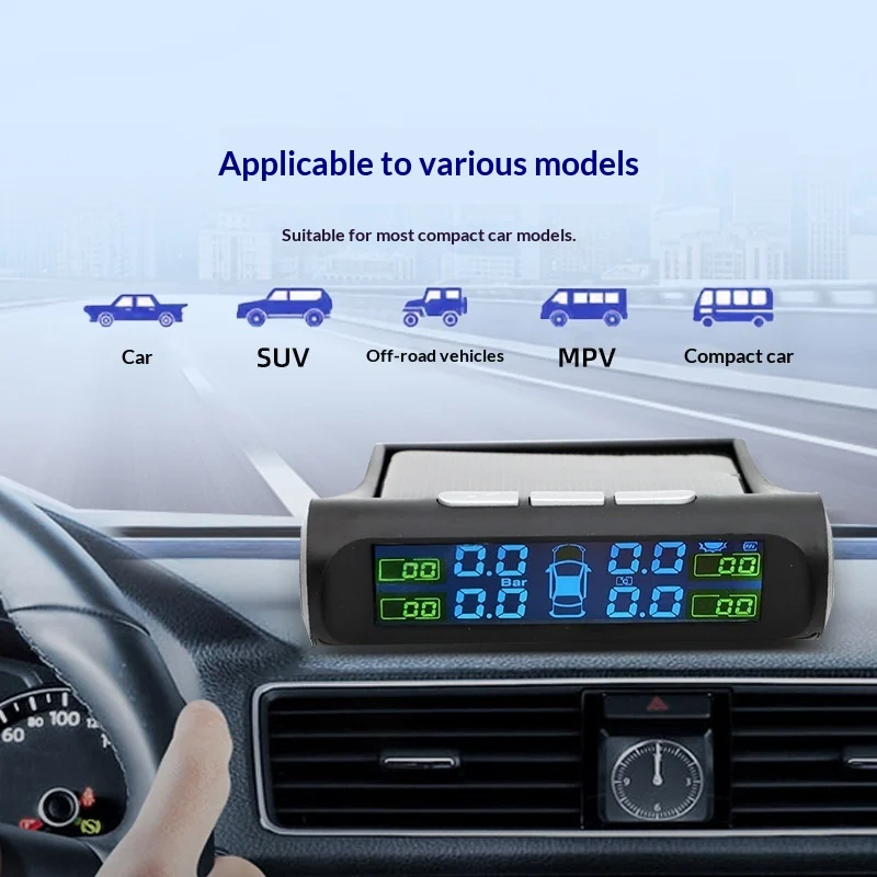 Solar-powered Wireless Tire Pressure Monitor — image 2