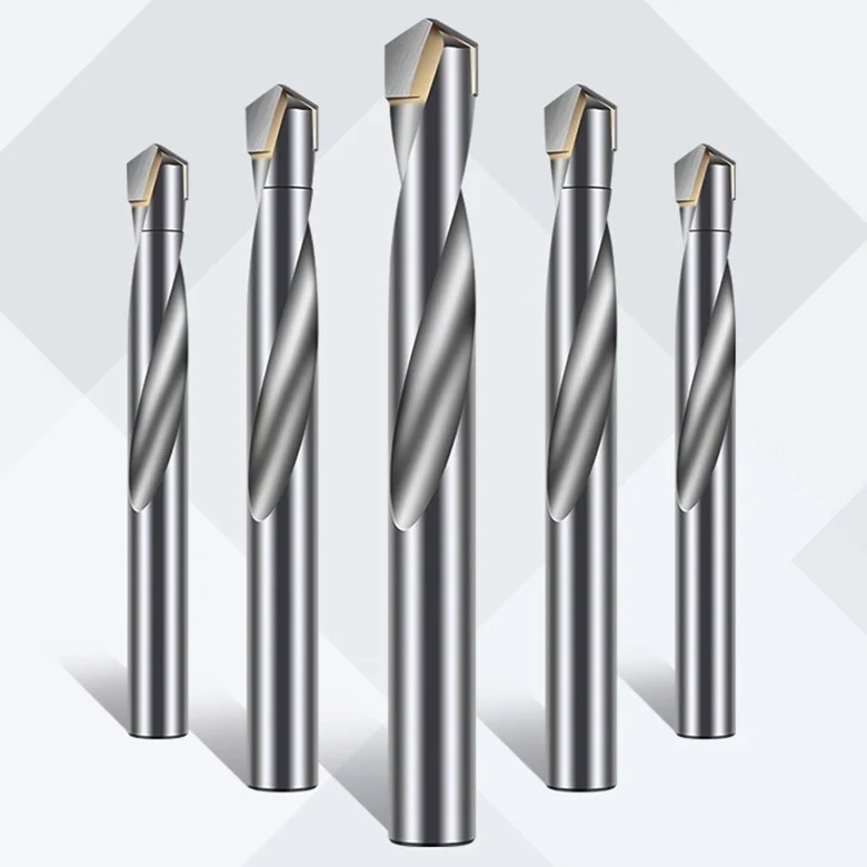 Solid Carbide-tipped High-hardness Stainless Steel Straight-shank Twist Drill — image 3