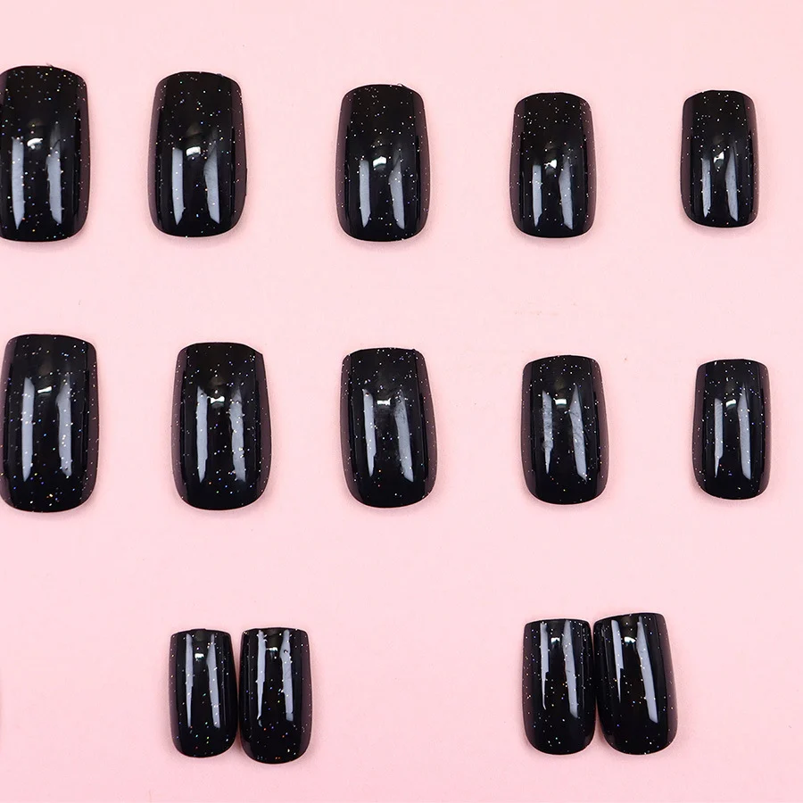 Solid-color Full-square Versatile Womens Wearable Nails — image 5
