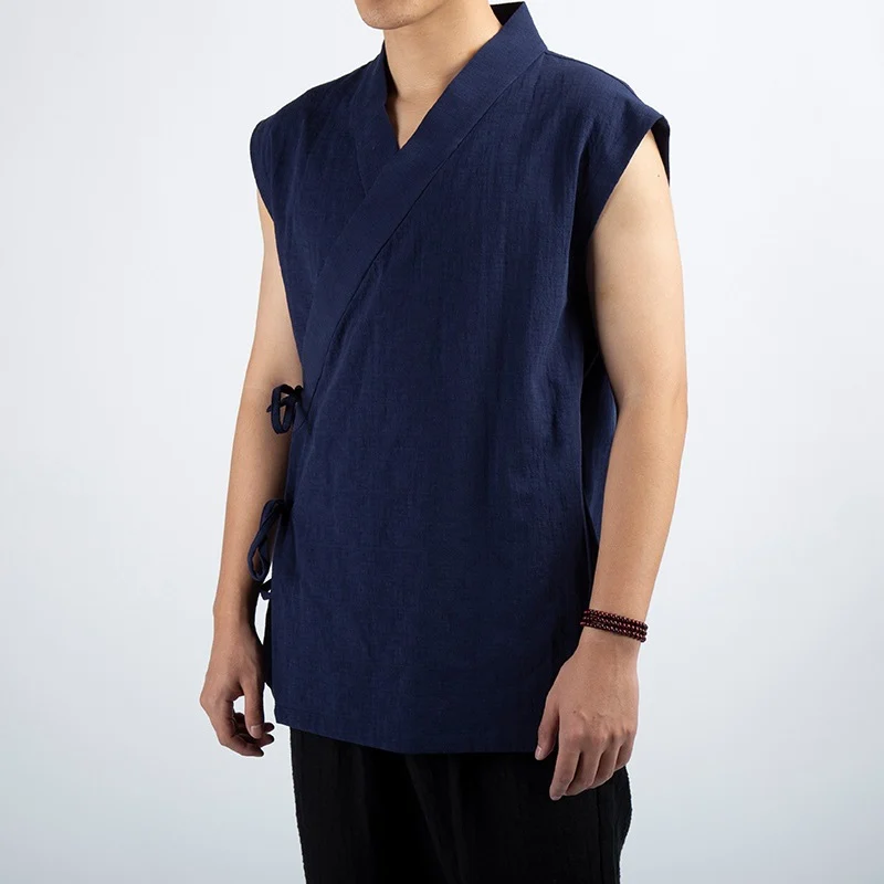 Solid-color Men's Casual Short-sleeved Shirt — image 2