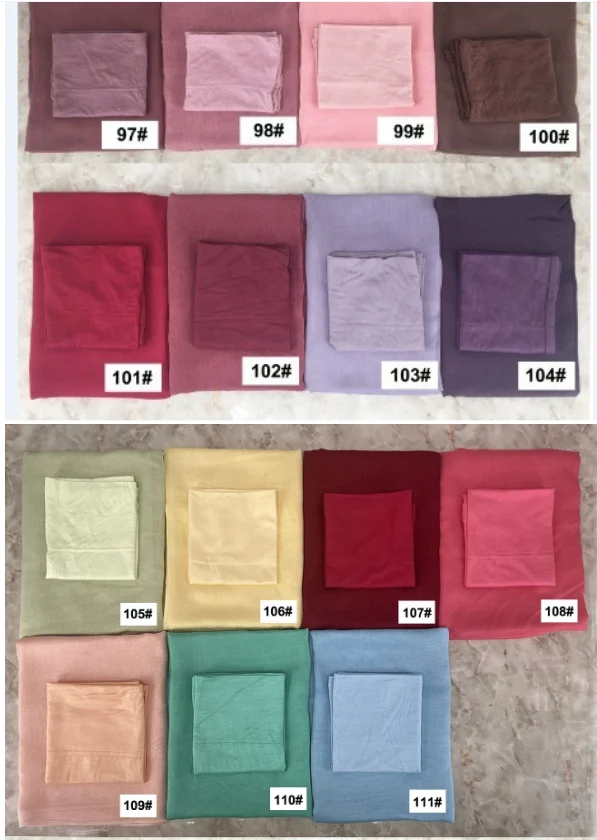 Solid-color Modal Cotton Scarf For Women — image 2