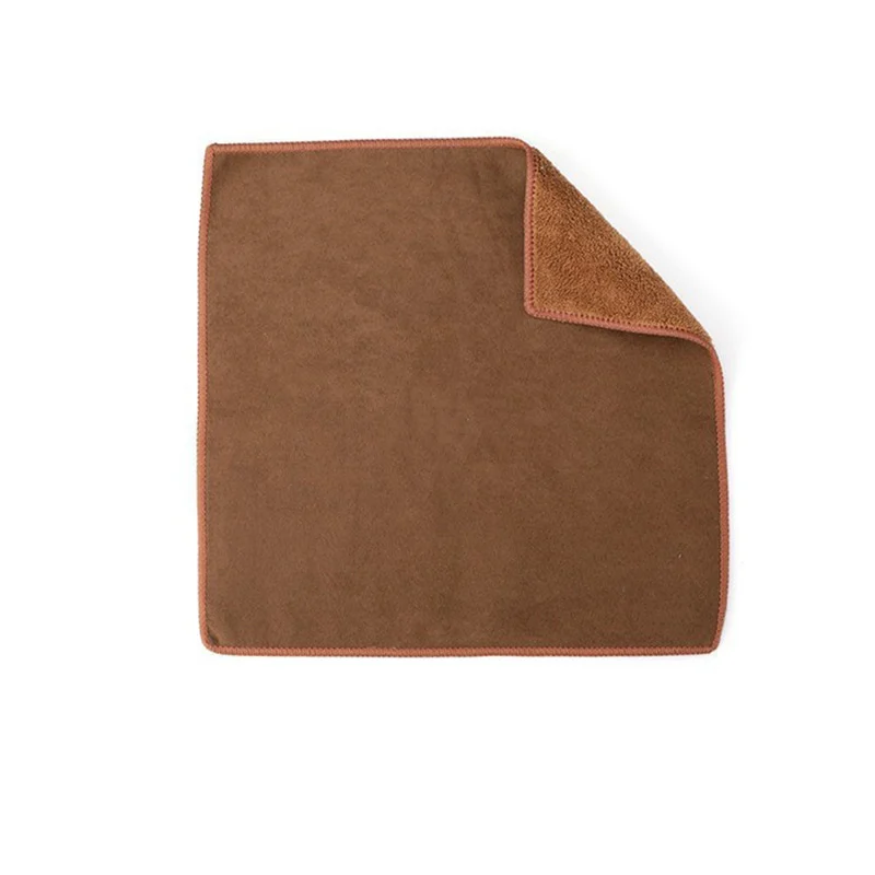 Solid-color Suede Microfiber Car Wash Towel — image 4