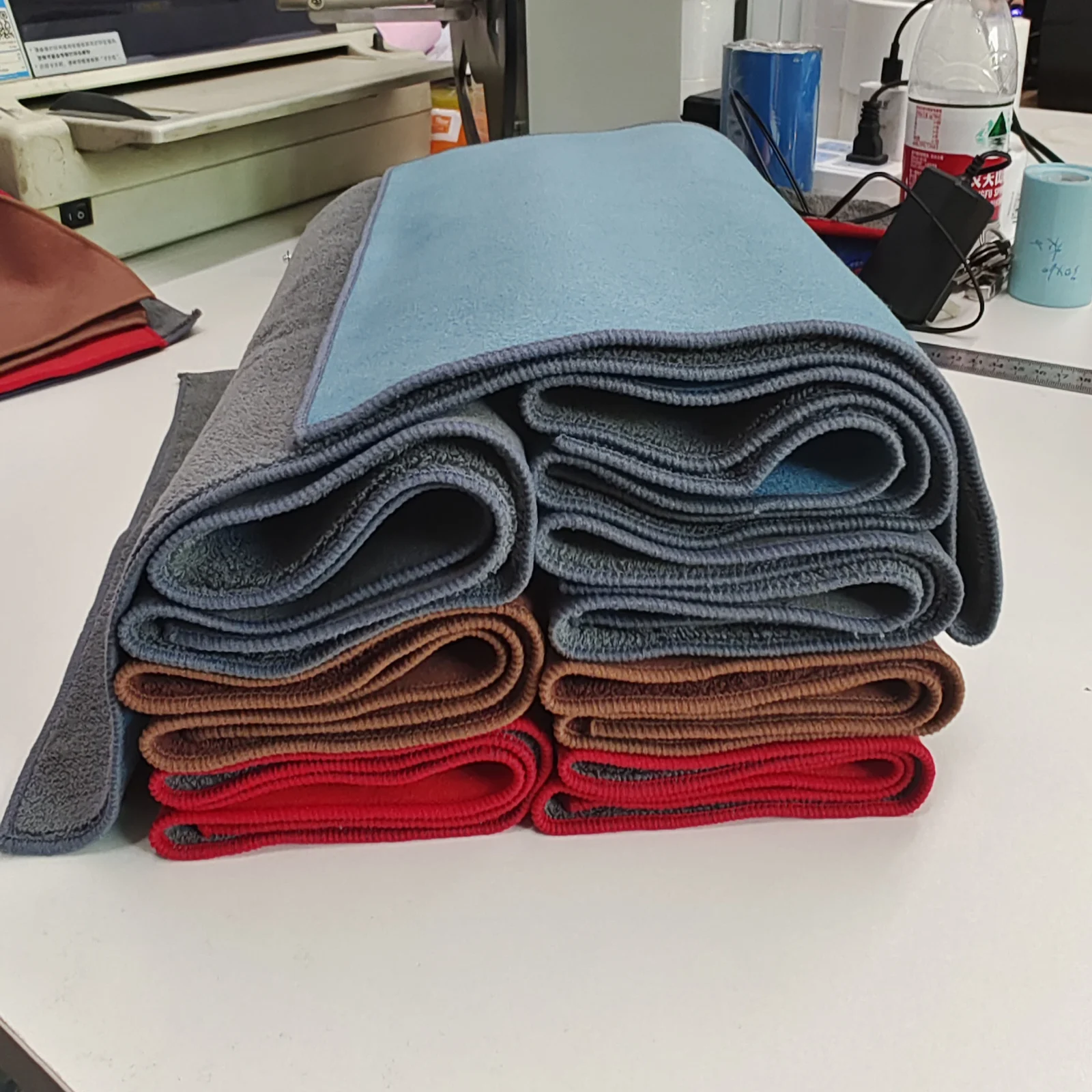 Solid-color Suede Microfiber Car Wash Towel — image 5