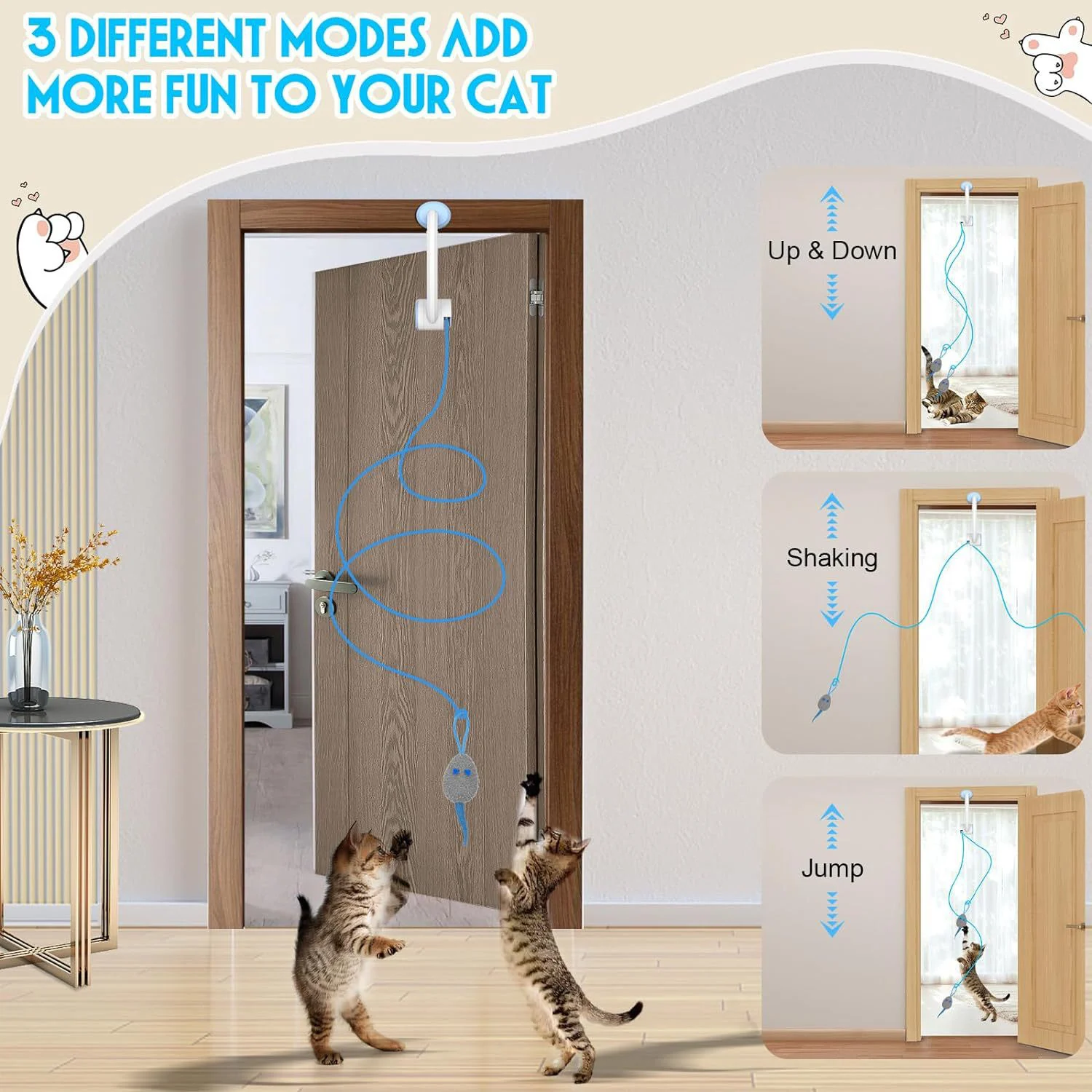 Sound Making Bird Cat Teaser Toy — image 2