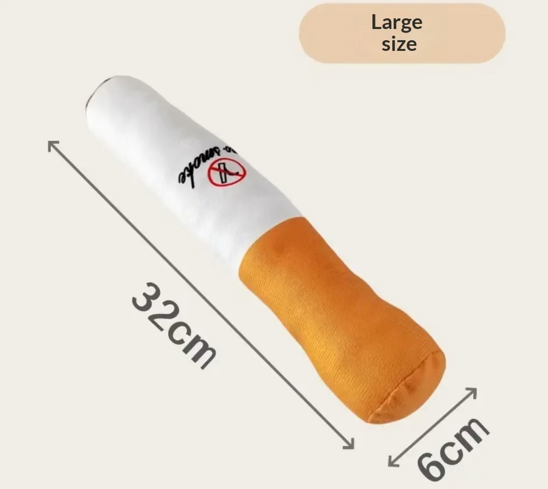 Sounding Cigarette Toy Plush Puppy Boredom-busting Gadget — image 2