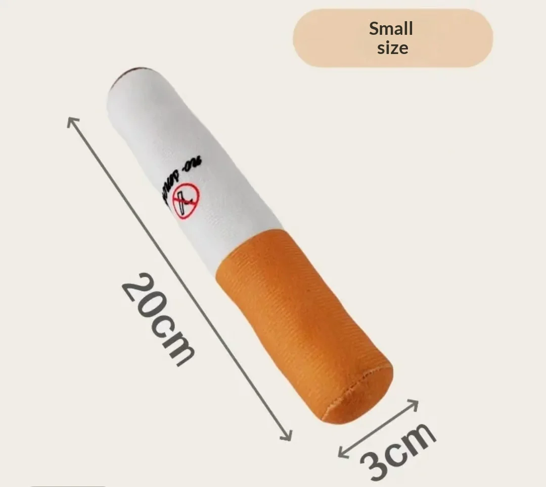 Sounding Cigarette Toy Plush Puppy Boredom-busting Gadget — image 6