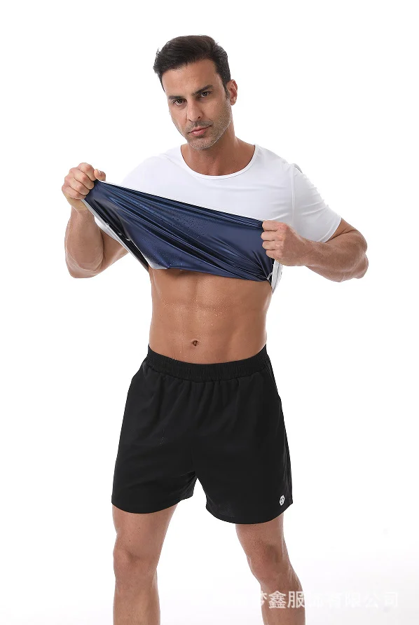 Source Manufacturer Men's Undershirt Body Shaping Vest Intimates Bodysuit Fitness… — image 4
