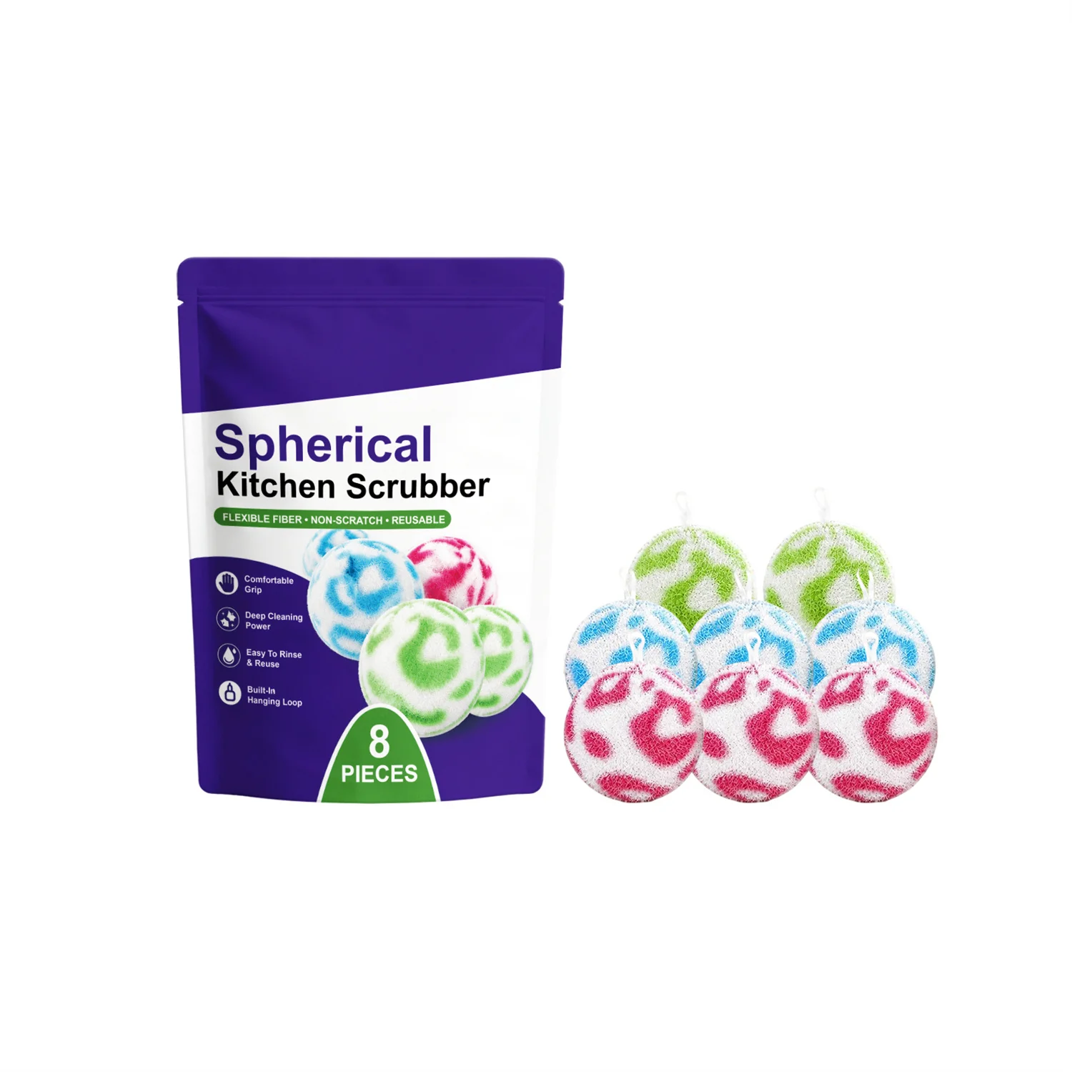 Spherical Kitchen Scrubber — image 1