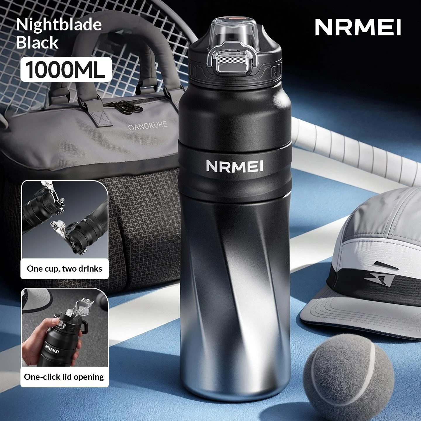 Sports And Fitness Capacity Thermos Mug — image 7