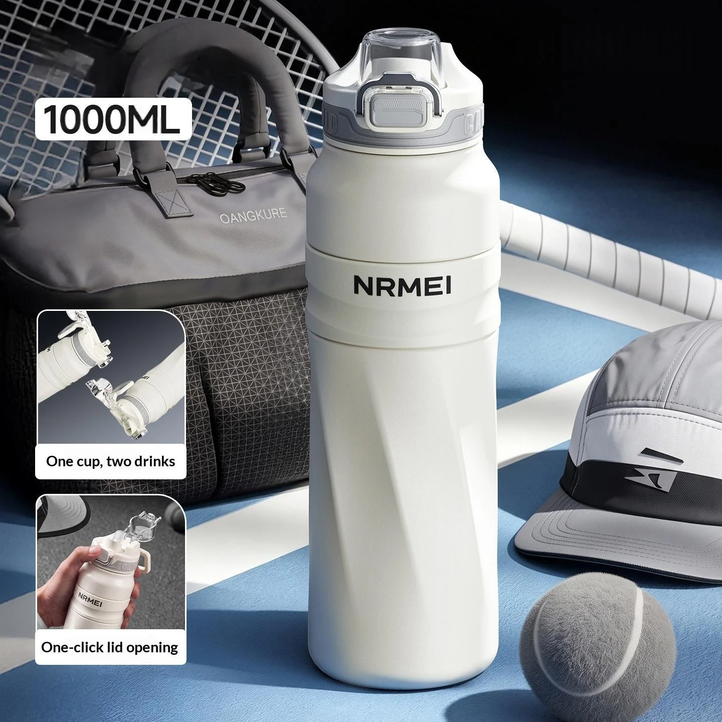 Sports And Fitness Capacity Thermos Mug — image 6