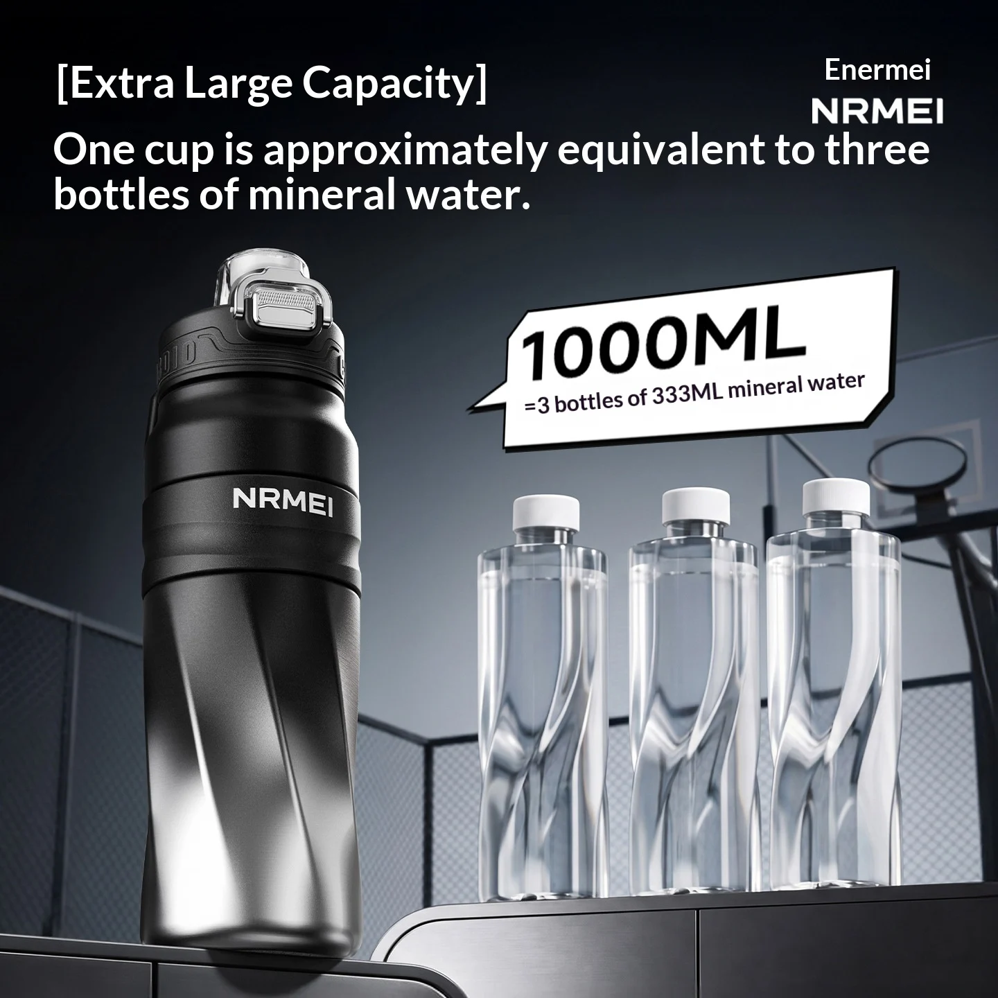 Sports And Fitness Capacity Thermos Mug — image 4