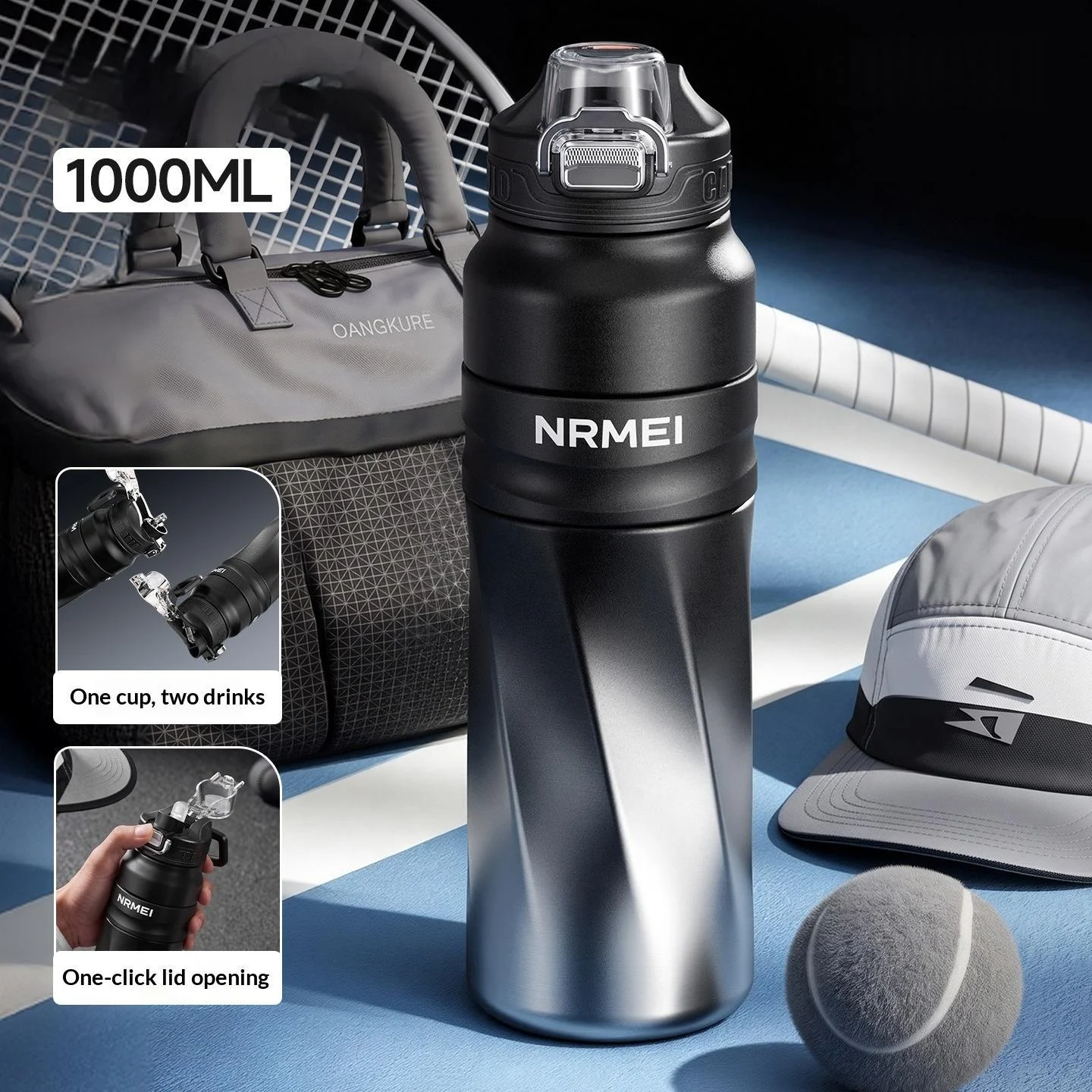 Sports And Fitness Capacity Thermos Mug — image 2