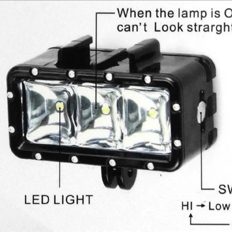 Sports Camera Accessories Underwater Fill Light Diving — image 3