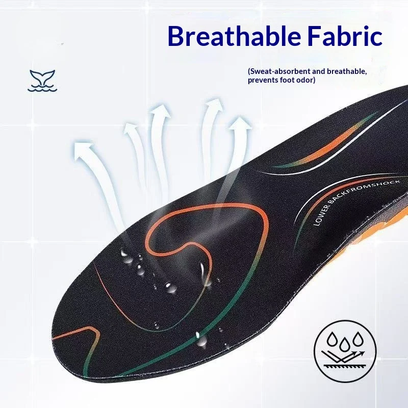 Sports Whale Insoles Arch Support Shock-absorbing For Exercise — image 2