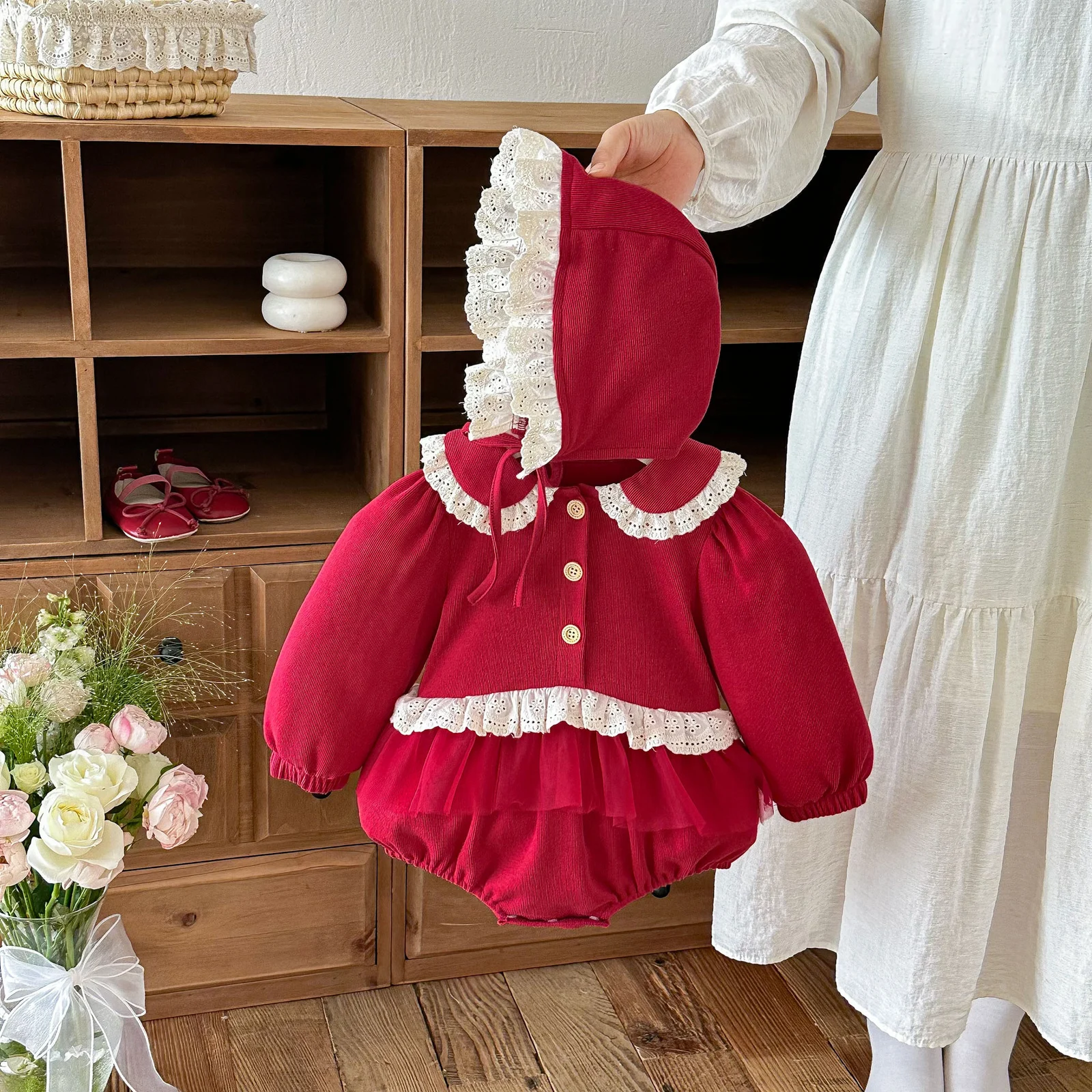 Spring And Autumn Long-sleeved Baby Onesie — image 1