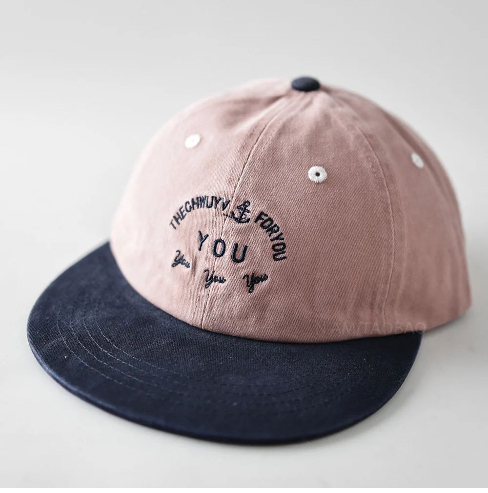 Spring And Autumn Multi-color Flat Brim Letter Embroidery YOU Baseball Cap,… — image 2