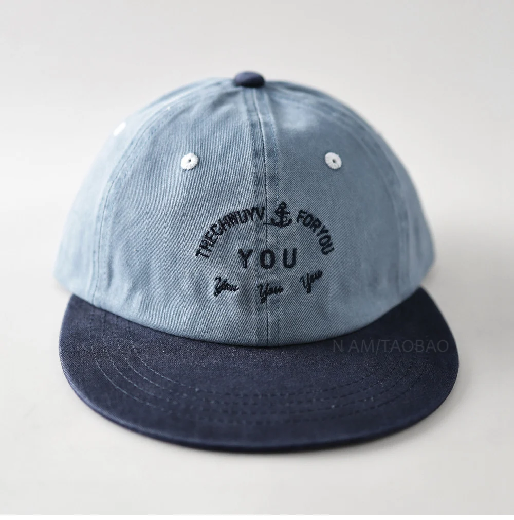 Spring And Autumn Multi-color Flat Brim Letter Embroidery YOU Baseball Cap,… — image 3