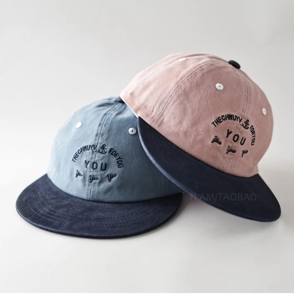 Spring And Autumn Multi-color Flat Brim Letter Embroidery YOU Baseball Cap,… — image 6
