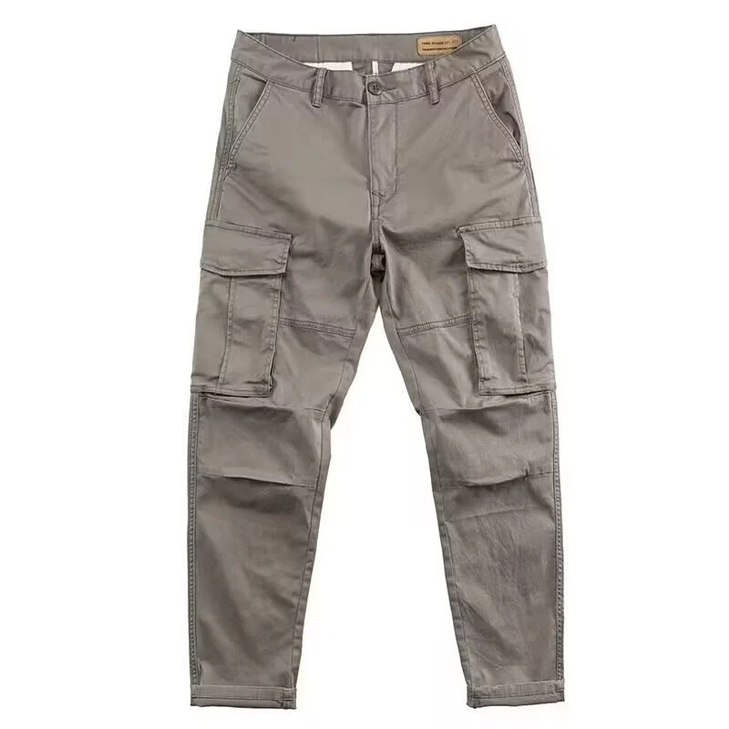 Spring And Autumn Wear-resistant Stain-resistant Men's Work Pants, Straight-leg Loose… — image 2