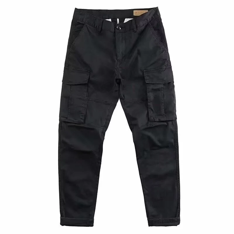Spring And Autumn Wear-resistant Stain-resistant Men's Work Pants, Straight-leg Loose… — image 5