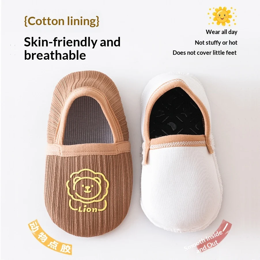 Spring Autumn And Winter Childrens Indoor Cool-blocking Baby Sock Sets — image 2