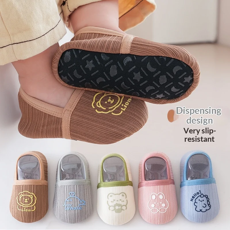 Spring Autumn And Winter Childrens Indoor Cool-blocking Baby Sock Sets — image 4