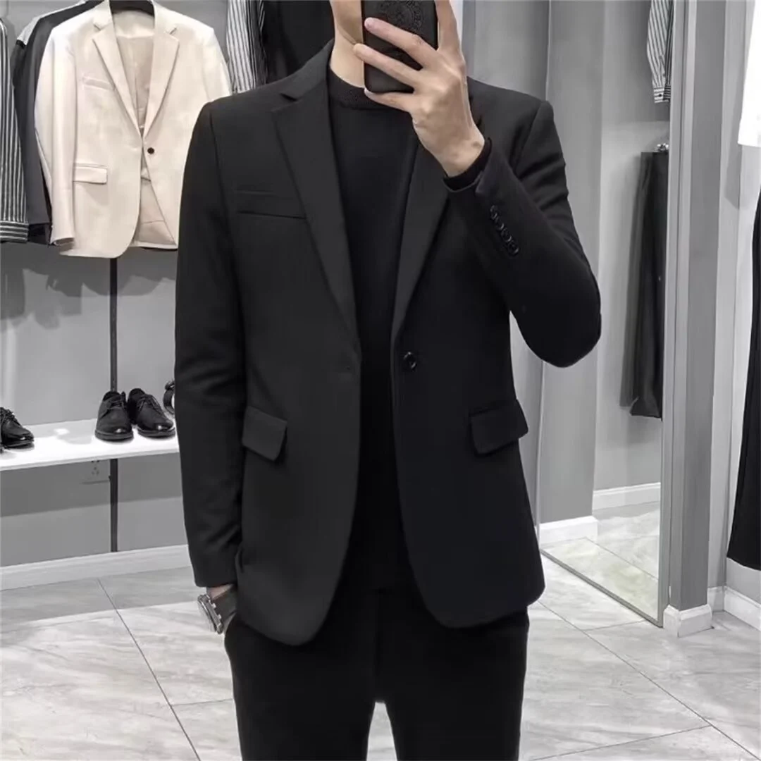 Spring Autumn New Men's Suit Jacket Coat — image 2