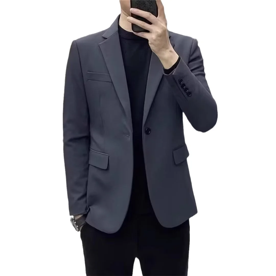 Spring Autumn New Men's Suit Jacket Coat — image 3