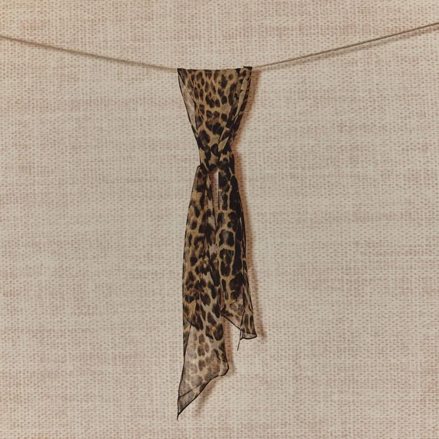 Spring Lightweight High-end Narrow Long Silk Scarf — image 6