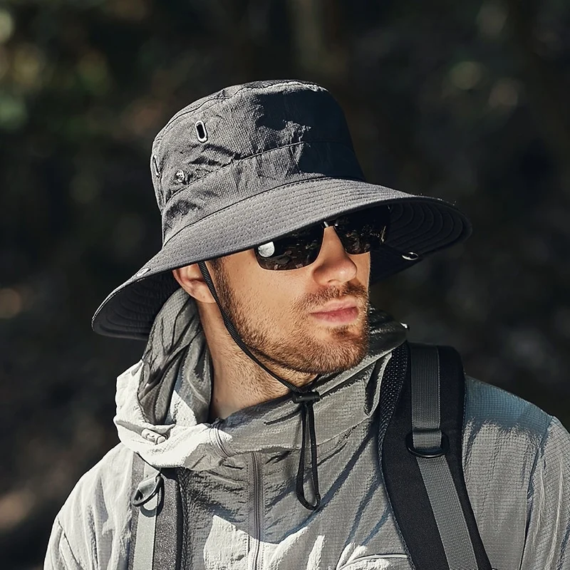 Spring Summer New Mens Bucket Hat — image 8