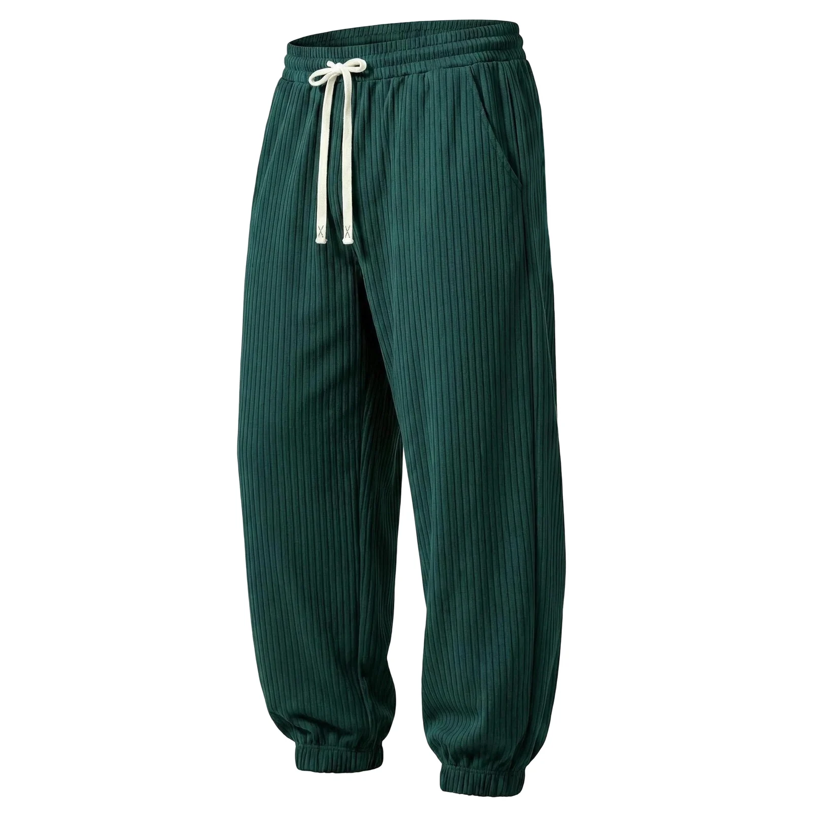 Springsummer Loose-fit Casual Pants With Drawstrings — image 5