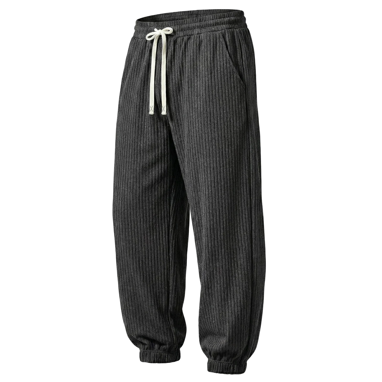 Springsummer Loose-fit Casual Pants With Drawstrings — image 6