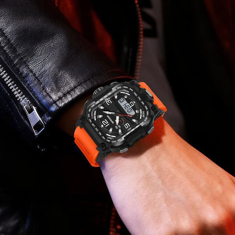Square Digital Watch Waterproof Sports Countdown Timer Multifunctional Outdoor Hiking… — image 5