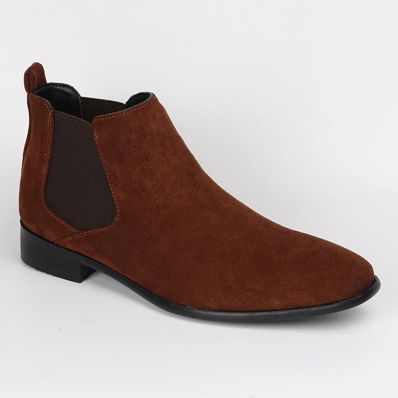 Square Toe Versatile Fashion Men's Short Boots — image 3
