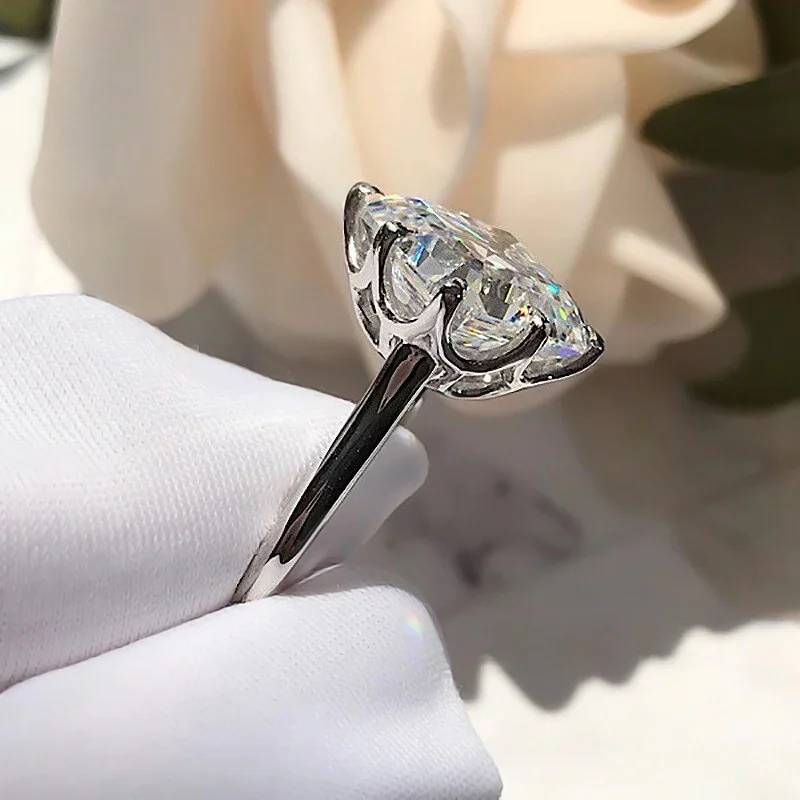 Square Zircon Ring For Women — image 3