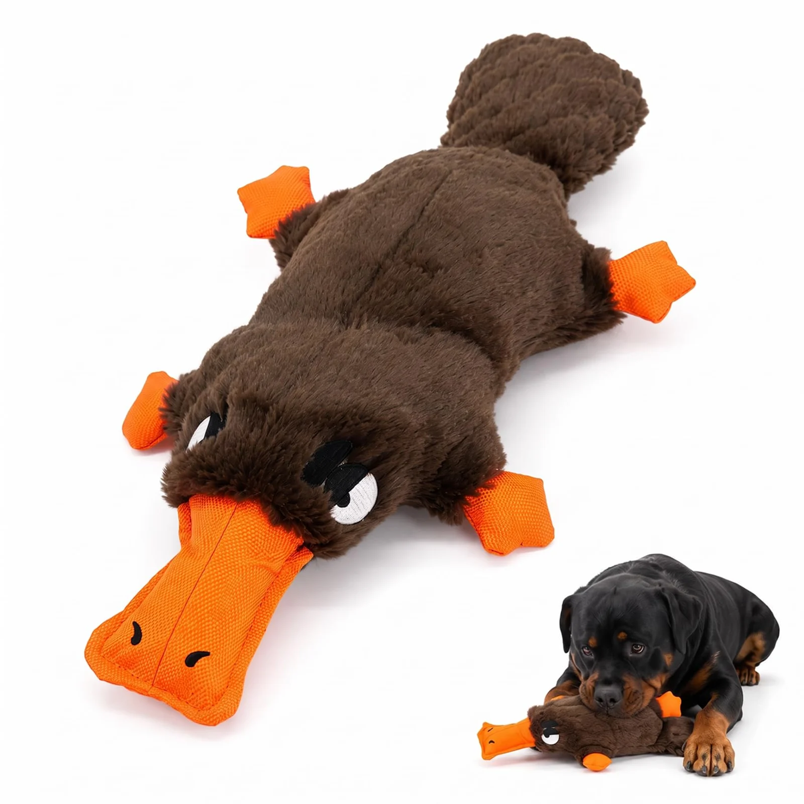 Squeaky Dog Plush Chew Toy, Interactive Tug Toy For Chewers, Medium & Large Dogs Fetch… — variant image