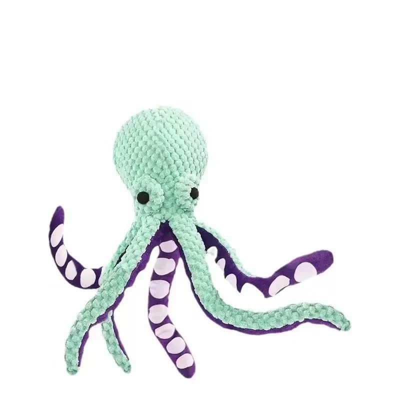 Squeaky Six-legged Octopus Plush Chew Toy For Cats & Dogs — image 3